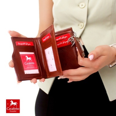 Carteira Cavalinho Cavalo Lusitano 28090233 Camel