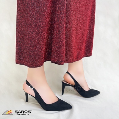 Sandália com salto Saros de Mulher 1068