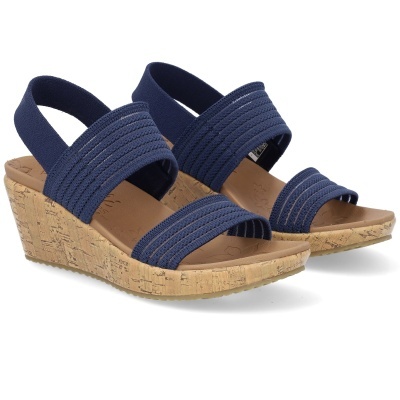 Sandalia Skechers Beverlee 119571 Azul