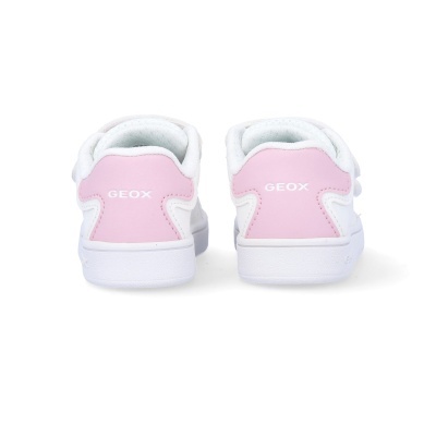 Sapatilha Geox Eclyper B365ma Branco Com Rosa