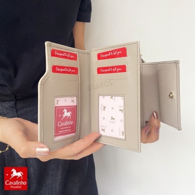 Carteira Cavalinho La Vie 26190232 Cinza