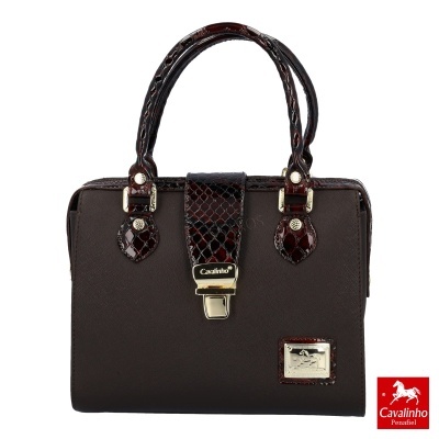 Bolsa Cavalinho Cherry Blossom 18810502 Castanho