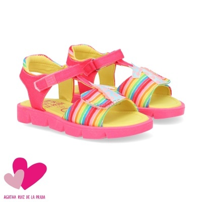 Sandalia Agatha Ruiz De La Prada Unicornio 242973 Multicolor