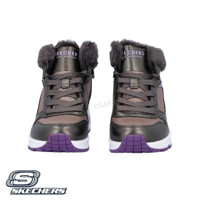 Sapatilha Skechers Uno - Cozy On Air 310518 Cinza