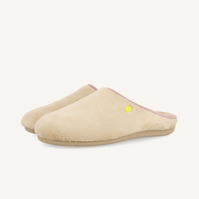 Chinelo De Quarto Hot Potatoes Ballston 73157 Bege
