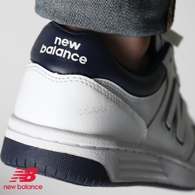 Sapatilha New Balance Bb480 Bb480 Lwn Branco E Azul