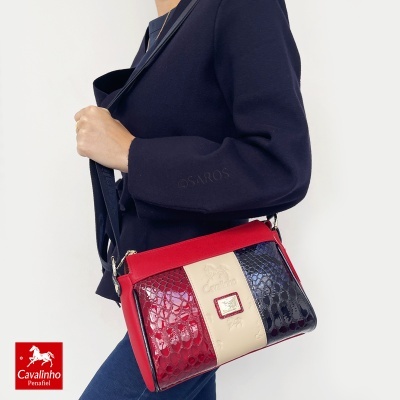 Bolsa Cavalinho Honor 18190344 Multi-vermelho