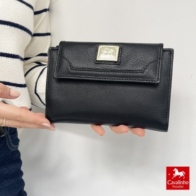 Carteira Cavalinho Muse 28300205 Preto
