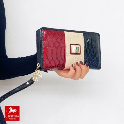 Carteira Cavalinho Honor 28190213 Multi-vermelho
