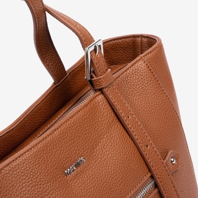 Mala De Ombro Matties Ebony 20957 Camel