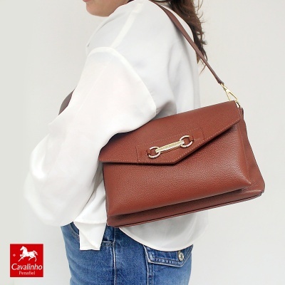 Mala De Tiracolo Cavalinho Muse 18300546 Camel