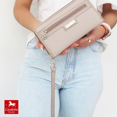 Carteira Cavalinho La Vie 26190213 Cinza