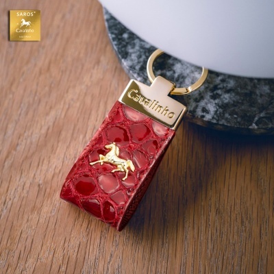 Porta-chaves Cavalinho Galope 28170536 Vermelho