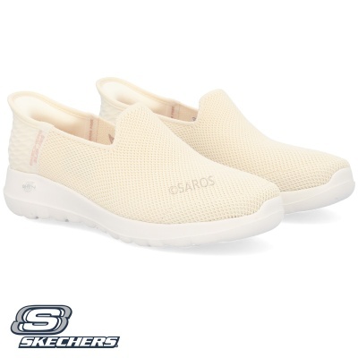 Sapatilha Skechers Go Walk Joy Vela 124641 Bege