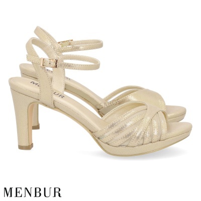 Sandalia Menbur 24718 Ouro