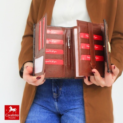 Carteira Cavalinho Honor 28190205 Camel