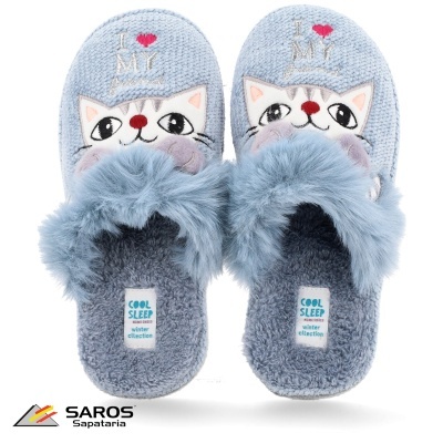 Chinelos (interior) Lapierce Ch146 Azul Claro