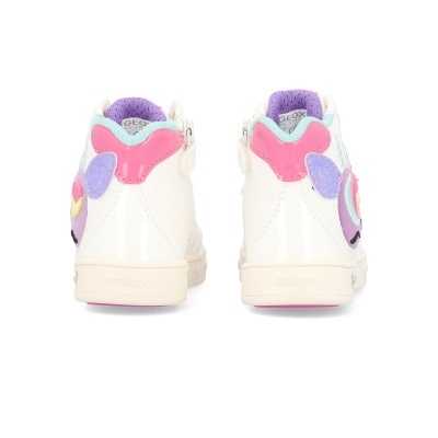 Botim Geox Skylin Luzes J568wd Multi-branco