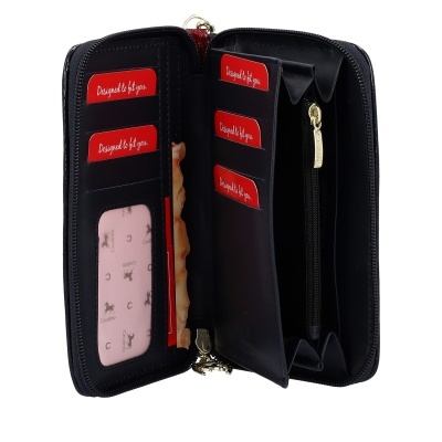 Carteira Cavalinho Honor 28190220 Multi-vermelho