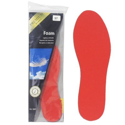 Palmilhas Saros Foam W15001 Vermelho