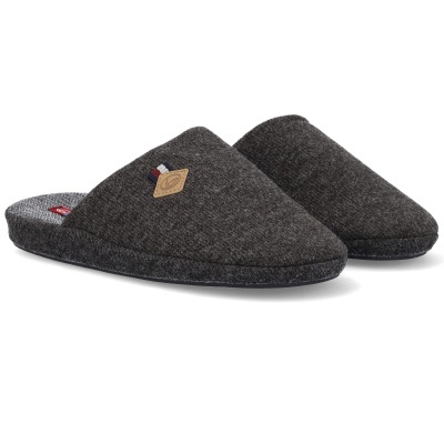 Chinelo De Quarto Beppi 2217041 Cinza