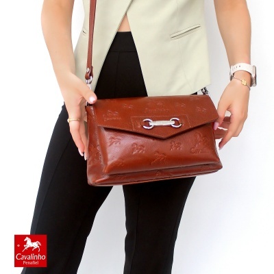Bolsa Cavalinho Cavalo Lusitano 18090546 Camel