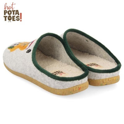 Chinelos de Quarto Hot Potatoes 67573  em Cinza