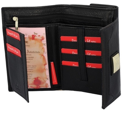 Carteira Cavalinho Muse 28300202 Preto