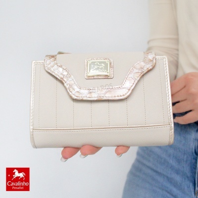 Carteira Cavalinho Grace 28250205 Bege