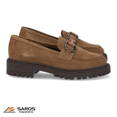 Sapato Saros Loafer 728 Taupe
