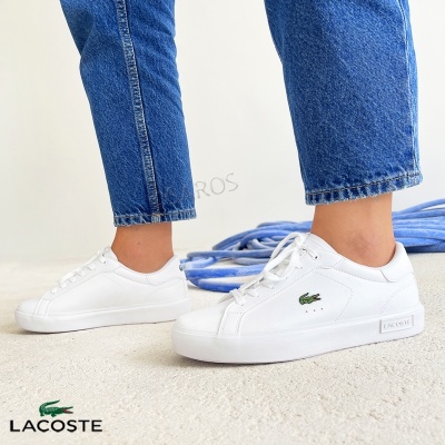 Sapatilha Lacoste Powercourt 41SUJ0014 21g Branco