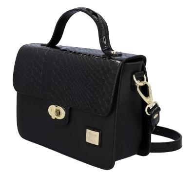 Mala De Tiracolo Cavalinho Cherry Blossom 18810586 Preto