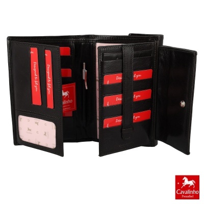 Carteira Cavalinho Cavalo Lusitano 28090205 Preto