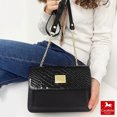 Bolsa Cavalinho Cherry Blossom 18810398 Preto