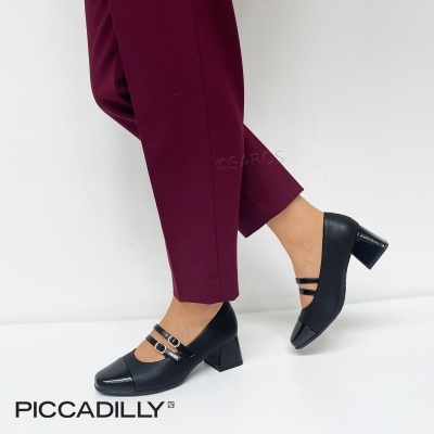 Sapato Piccadilly Mary Jane 748041 Preto