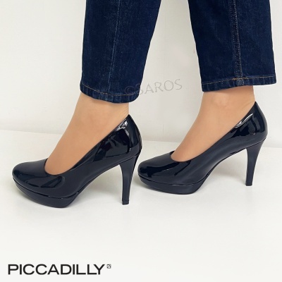 Sapato Piccadilly 841029 Verniz Preto