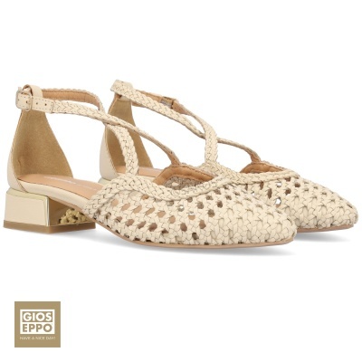 Sapato Gioseppo Brillion 75560 Bege