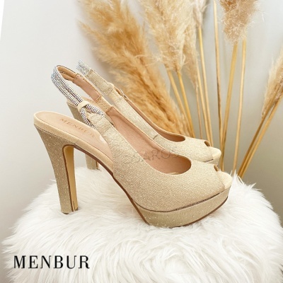 Sapato Menbur 24104 Ouro