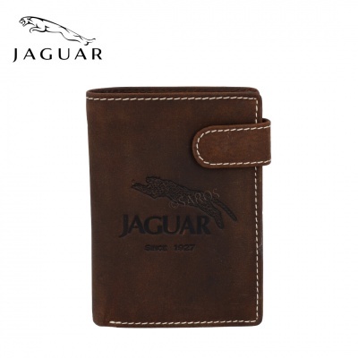Carteira Jaguar Crazy Horse 1932 Castanho