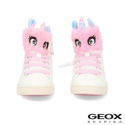Botim Geox Skylin Unicornio J468wa Branco