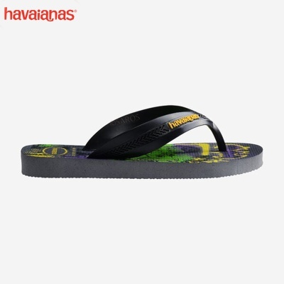 Chinelo Havaianas Max Herois Kids 4130302 Preto