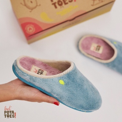 Chinelo De Quarto Hot Potatoes Ballston 73157 Azul