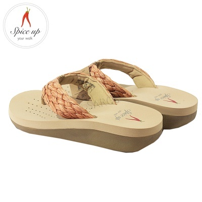 Chinelo Spiceup Su.21.003 Bege