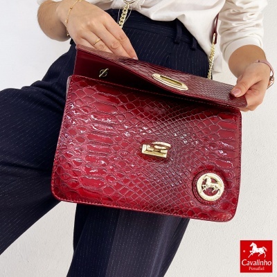 Bolsa Cavalinho Galope 18170260 Vermelho