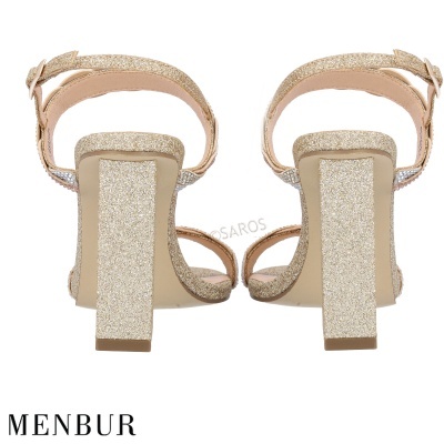 Sandália Menbur 23950 Ouro