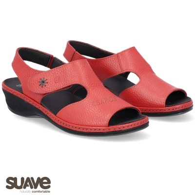 Sandalia Suave 0946 Vermelho