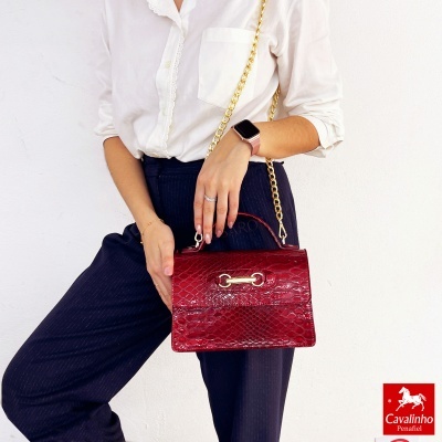 Bolsa Cavalinho Galope 18170517 Vermelho
