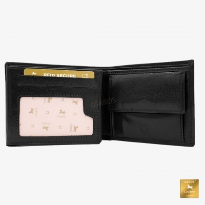 Carteira de Homem Cavalinho Gentleman 28610505 Preto