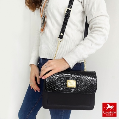 Bolsa Cavalinho Cherry Blossom 18810398 Preto