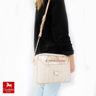 Mala De Tiracolo Cavalinho Grace 18250251 Bege